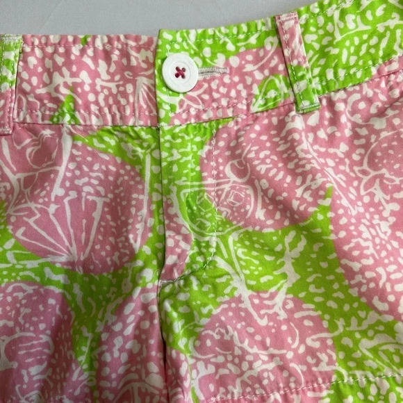 Lily Pulitzer Limeade Cheat Ya Green/White Walsh Short Size 00 - Picture 4 of 10